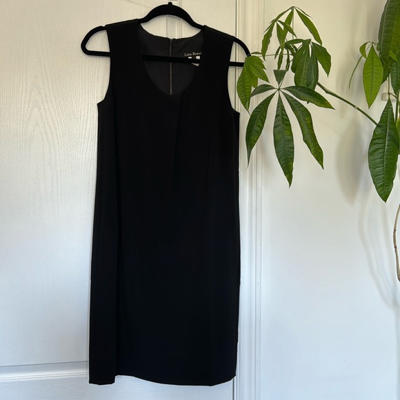 Lida Baday silk lined black shift dress - Picture 1 of 3